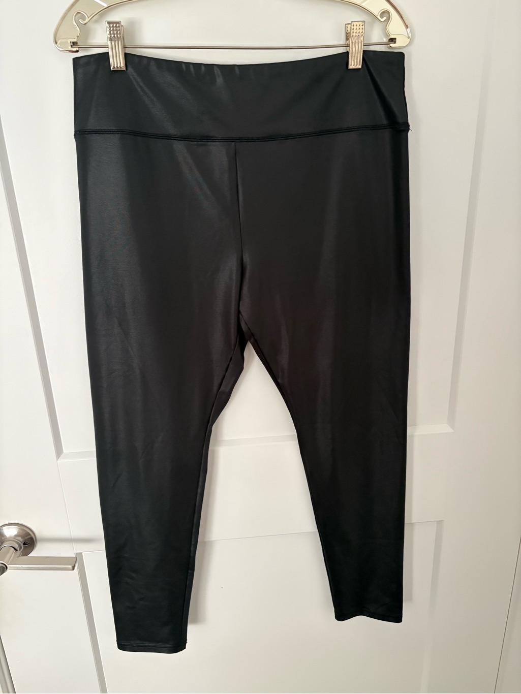 Nwot- Wild Fable Black Faux Leather Leggings